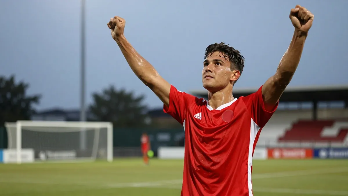 De jeugdelftallen van AFC Ajax en PSV Eindhoven speelden 1-1 in een oefenduel als voorbereiding op hun...