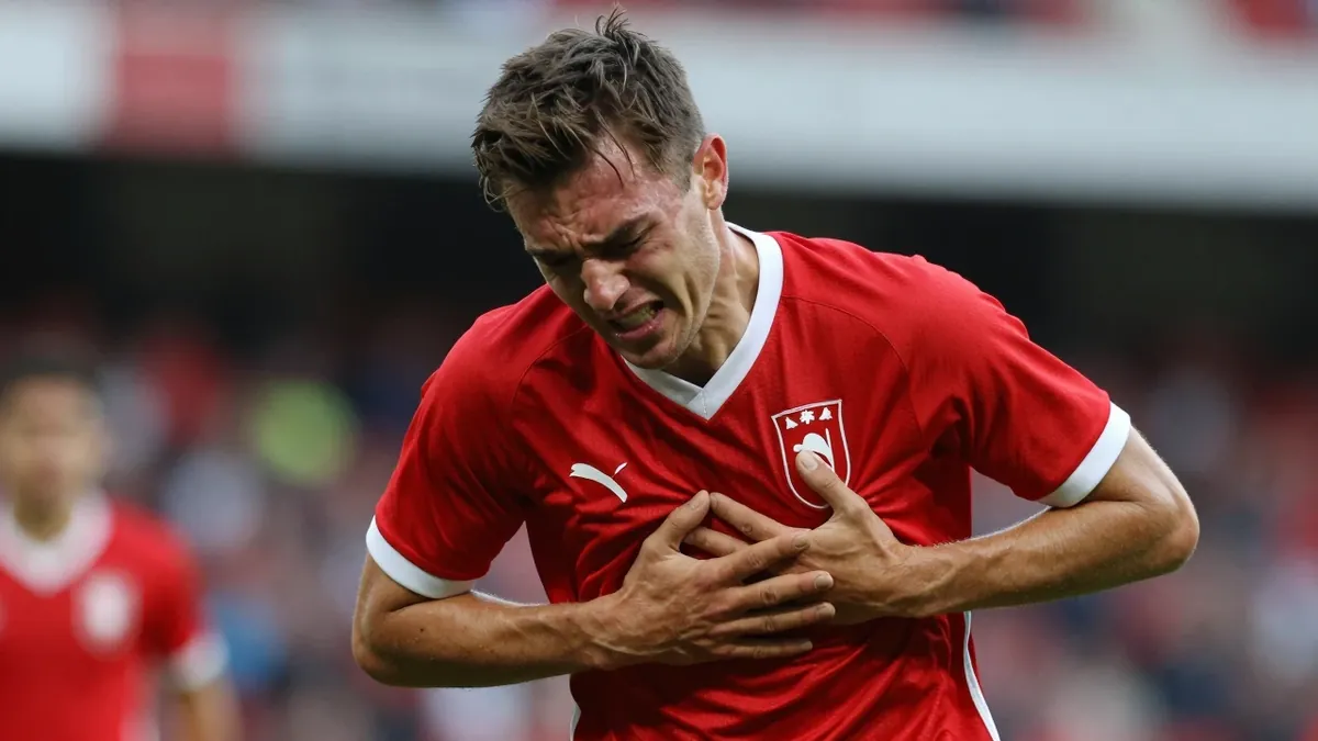 Ajax-verdediger Aaron Bouwman (19) is voorlopig niet inzetbaar na een zware botsing met Ruben van Bommel van PSV, waarbij...