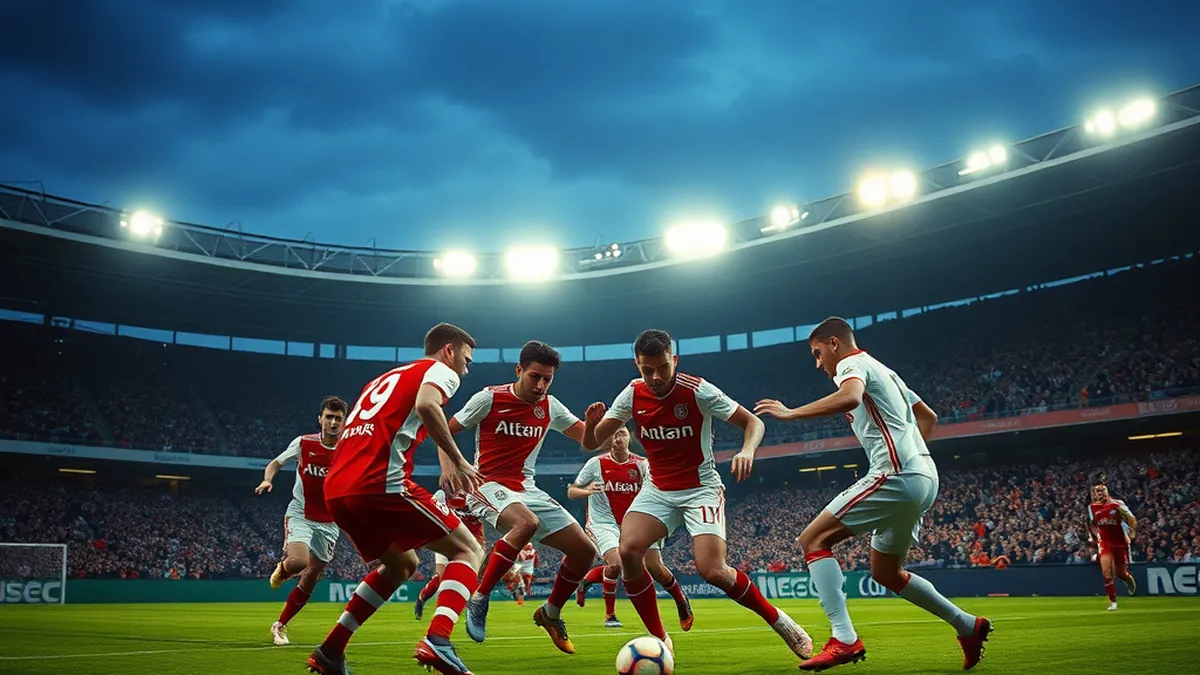 Ajax wint in halve finale Witte Oryx Beker van Club Brugge