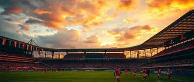 A lone footballer sprinting across a rain-slicked pitch, wearing Ajax’s 2026/27 away kit: crisp white jersey with subtle...